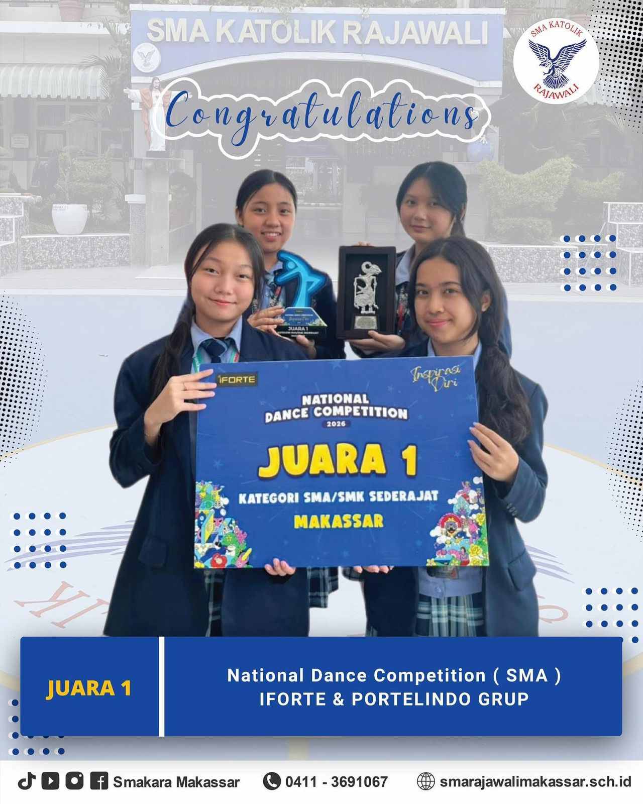 Juara 1 National Dance Competition (SMA) IFORTE & PORTELINDO GRUP
