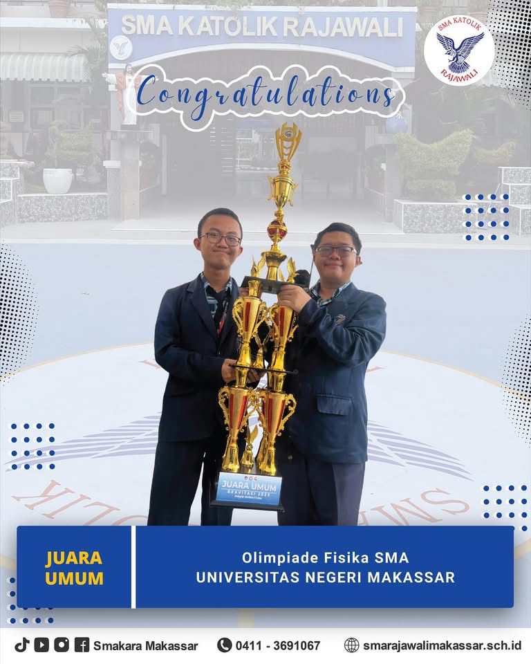 Juara Umum Olimpiade Fisika SMA Universitas Negeri Makassar